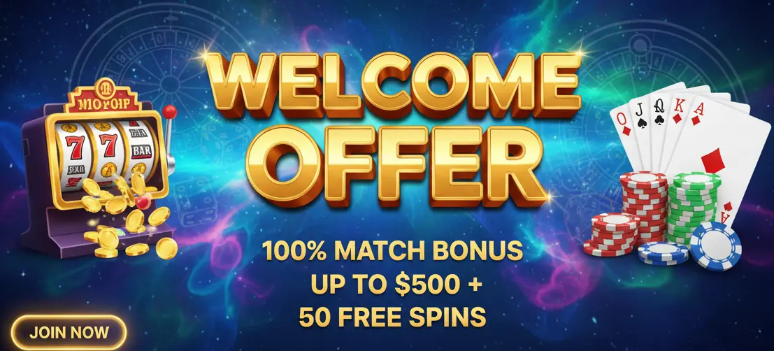 Welcome offer Spinz casino